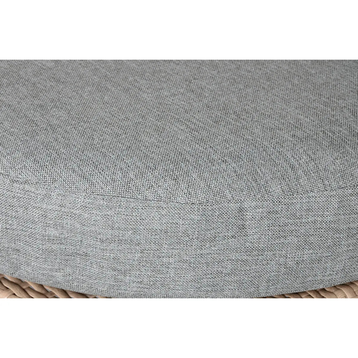 Canapé de jardin Home ESPRIT Gris foncé 198 x 168 x 168 cm Bigbuy
