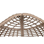 Canapé de jardin Home ESPRIT Gris foncé 198 x 168 x 168 cm Bigbuy