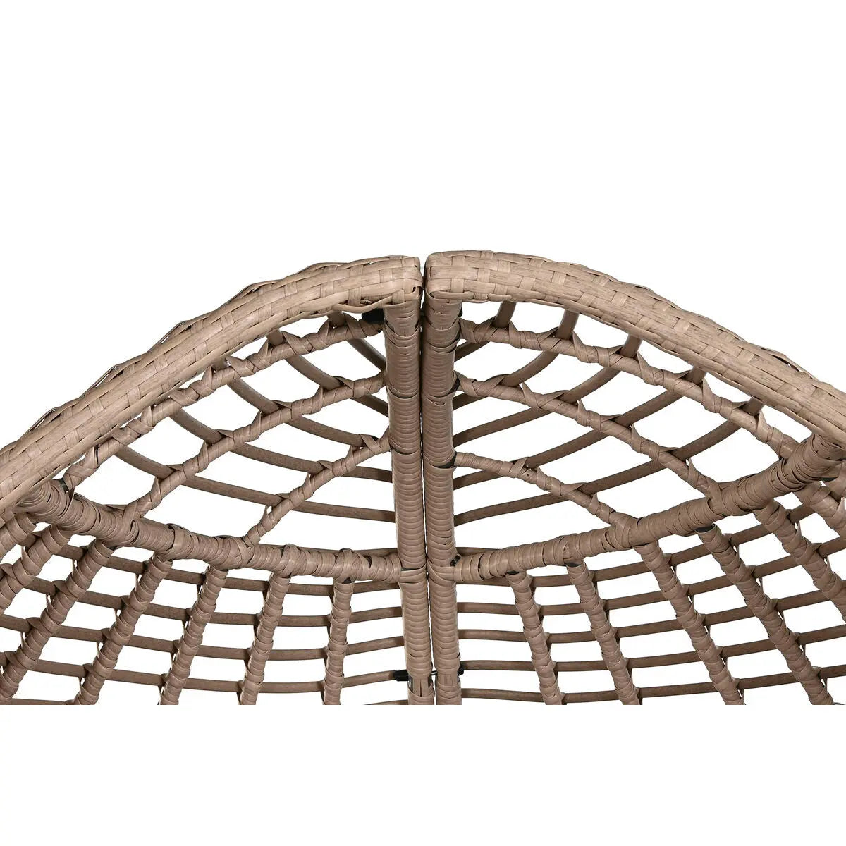 Canapé de jardin Home ESPRIT Gris foncé 198 x 168 x 168 cm Bigbuy