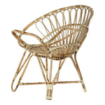 Chaise de Salle à Manger DKD Home Decor 8424001825158 Multicouleur Naturel Rotin 77 x 58 x 85 cm Bigbuy