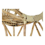 Chaise de Salle à Manger DKD Home Decor 8424001825158 Multicouleur Naturel Rotin 77 x 58 x 85 cm Bigbuy