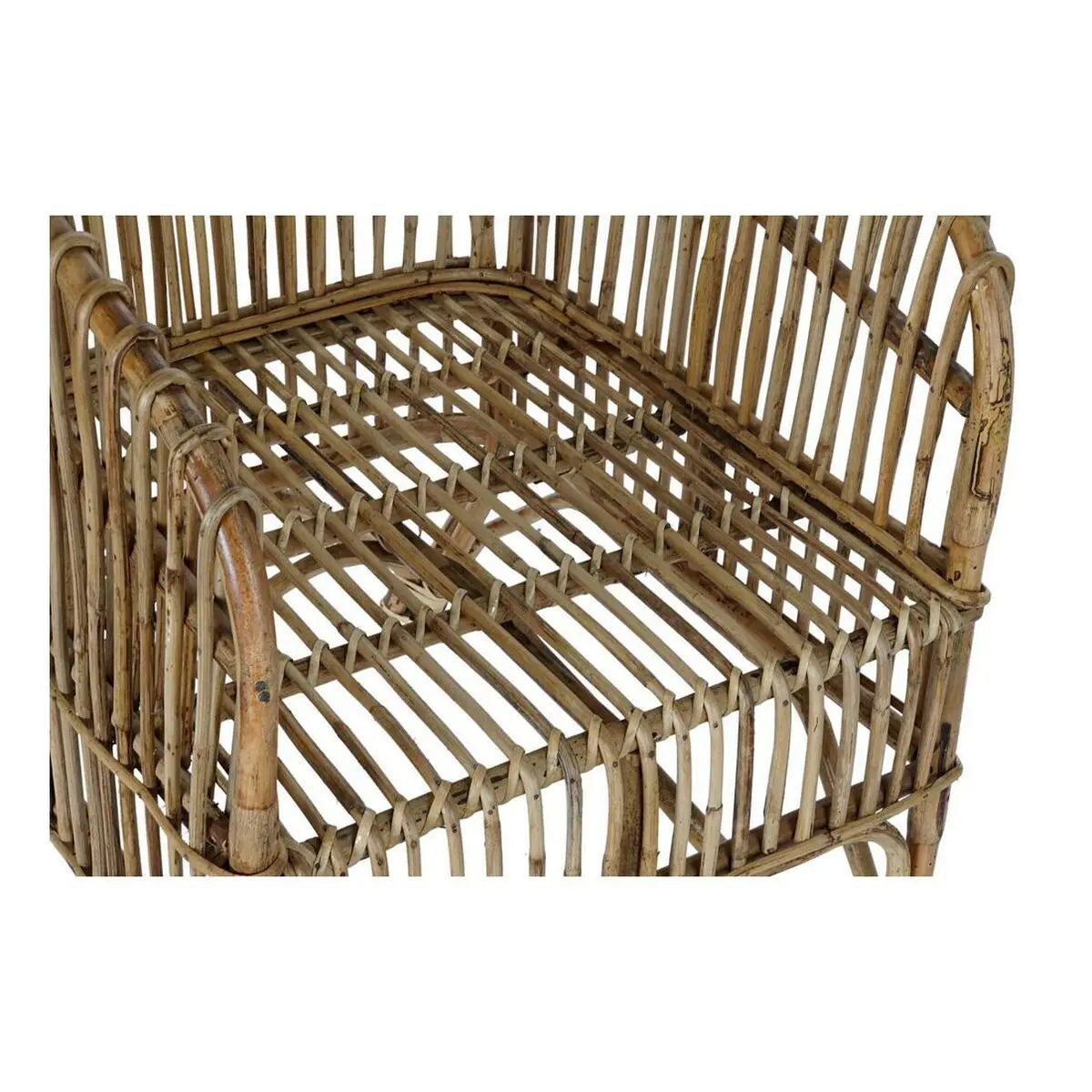 Chaise de Salle à Manger DKD Home Decor Multicouleur Naturel 56 x 52 x 82 cm Bigbuy