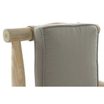 Chaise de jardin DKD Home Decor Naturel Gris clair Teck 65 x 80 x 92 cm Bigbuy