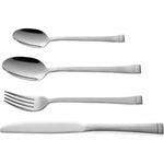 Couverts Arthur Martin AM3902 Gris Acier inoxydable 24 Pièces Mamm