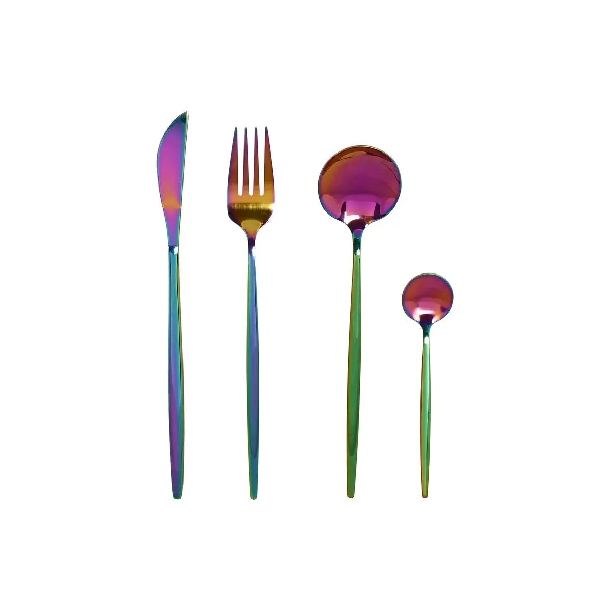 Couverts Home ESPRIT Acier inoxydable 3 x 1,5 x 13 cm 16 Pièces Mamm