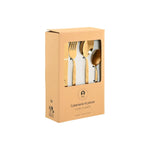 Couverts Home ESPRIT Doré Acier inoxydable 15 x 7 x 24 cm 16 Pièces Mamm