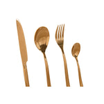 Couverts Home ESPRIT Doré Acier inoxydable 1,8 x 0,8 x 23,5 cm 16 Pièces Mamm