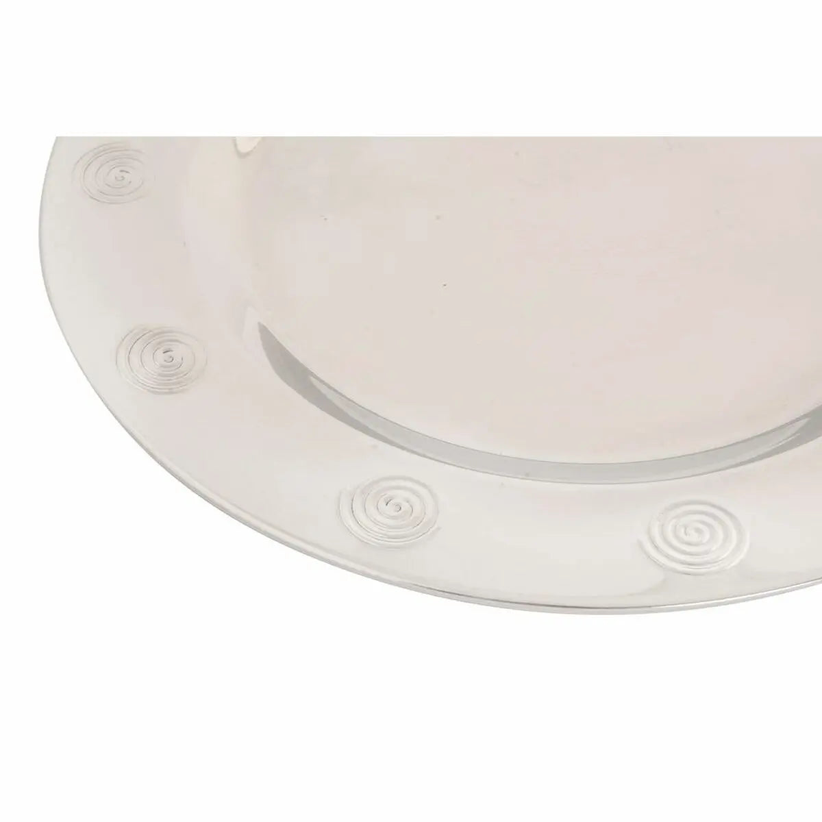 Dessous d'Assiette DKD Home Decor Acier inoxydable Plastique Argenté 30 x 30 x 0,5 cm Mamm