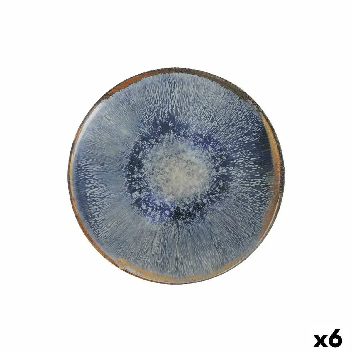 Dessous d'Assiette La Mediterránea Aelia Ø 32,5 cm (6 Unités) Bigbuy