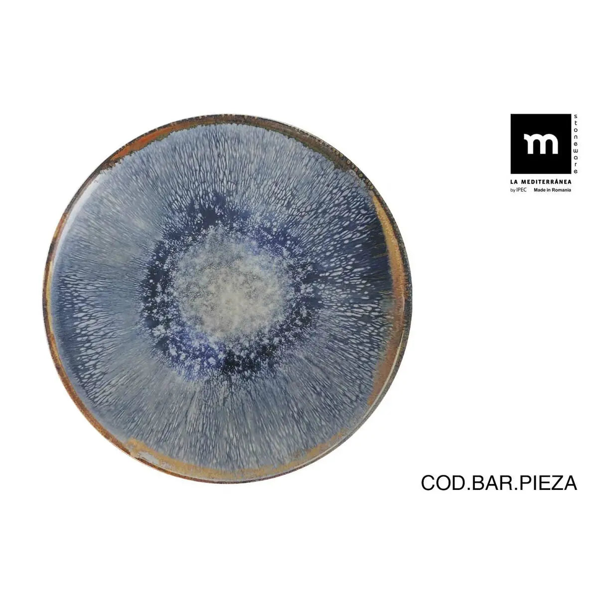 Dessous d'Assiette La Mediterránea Aelia Ø 32,5 cm (6 Unités) Bigbuy