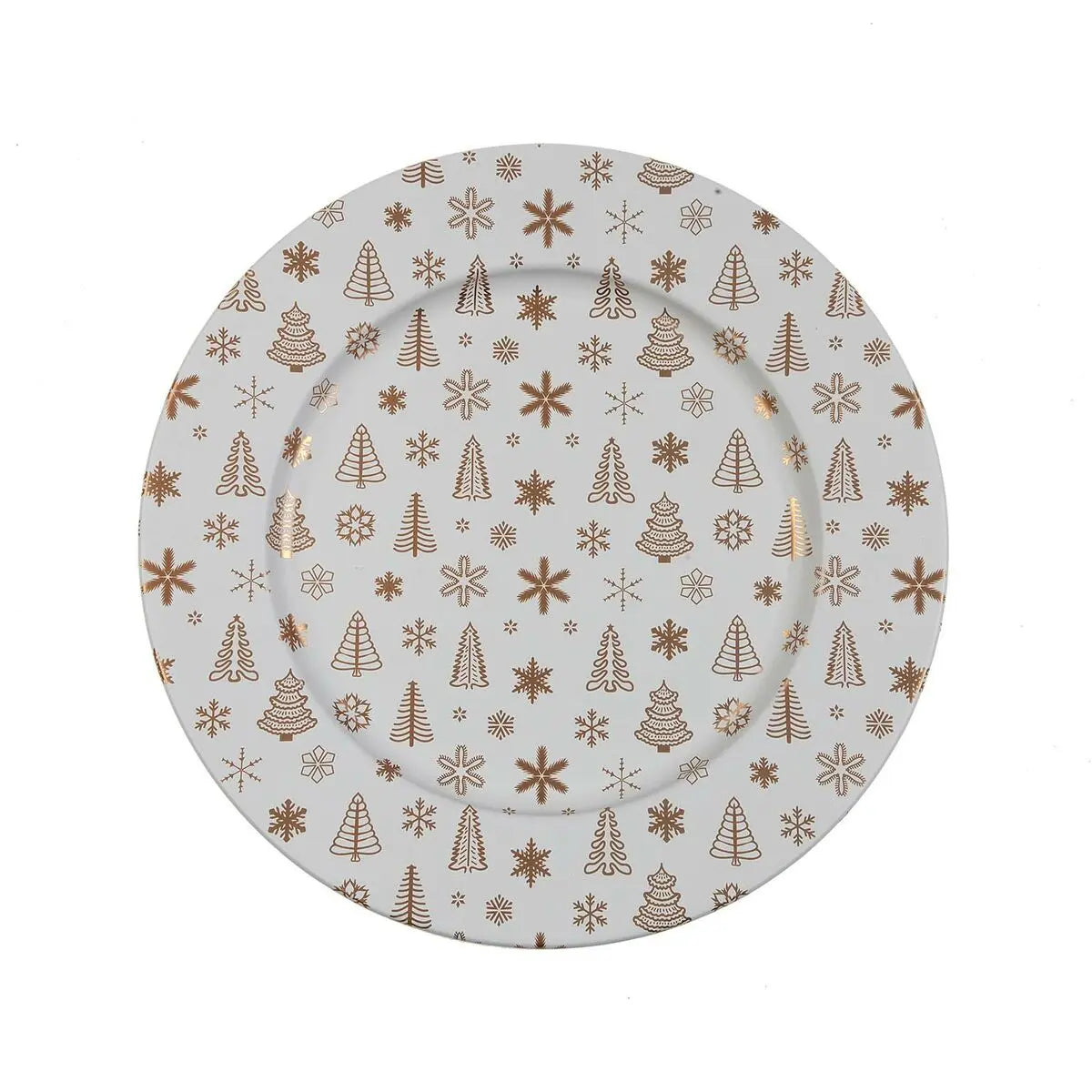 Dessous d'Assiette Versa Métal 33 x 1,5 x 33 cm Noël Mamm