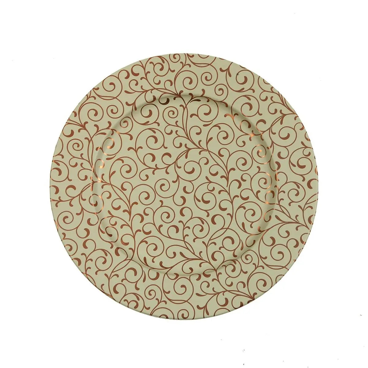 Dessous d'Assiette Versa Serpentine Métal 33 x 1,5 x 33 cm Mamm