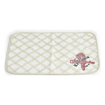 Dessous de plat 33 x 0,3 x 48 cm Blanc Vert (12 Unités) Mamm