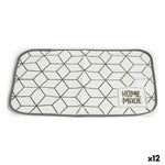 Dessous de plat 33 x 0,3 x 48 cm Gris Blanc (12 Unités) Mamm