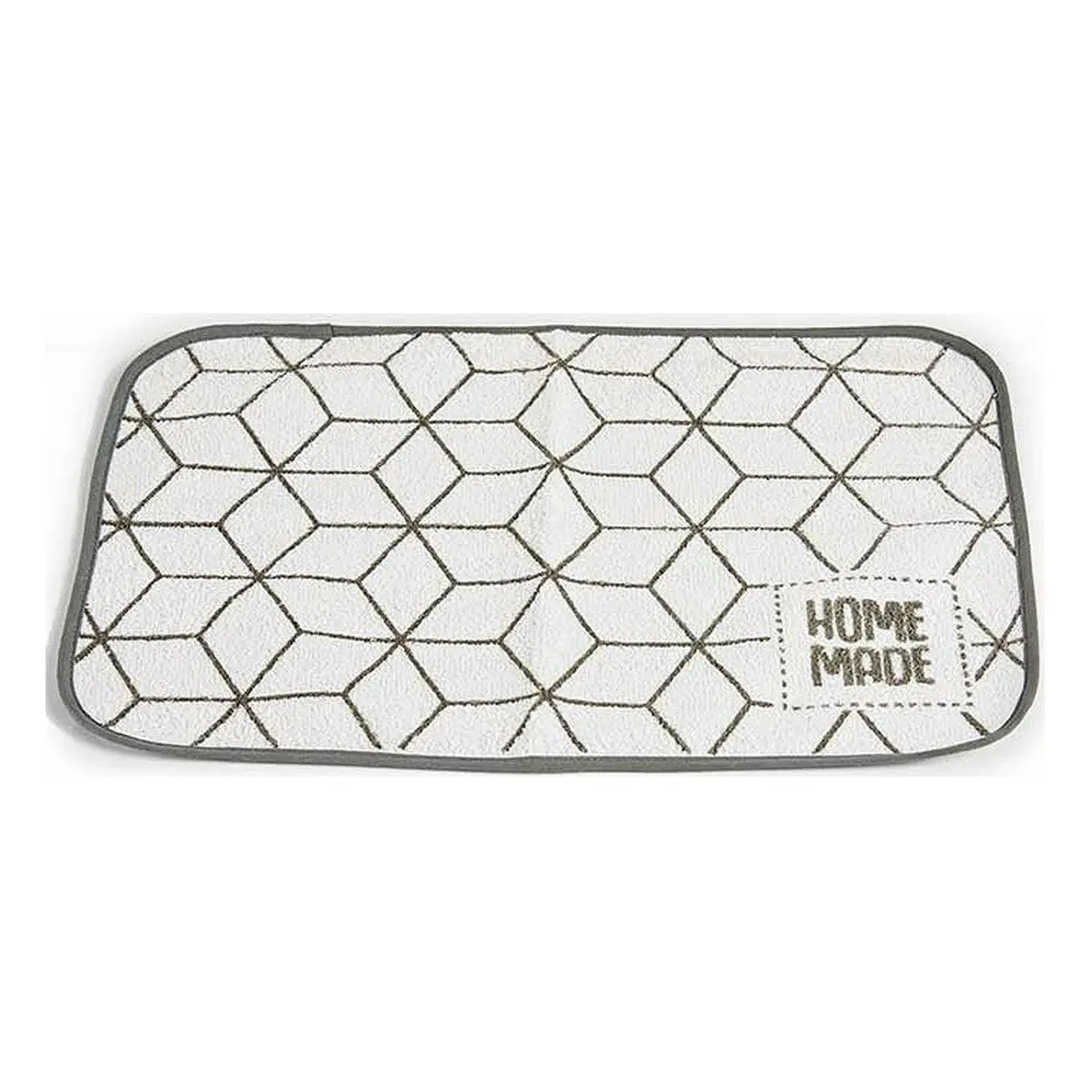Dessous de plat 33 x 0,3 x 48 cm Gris Blanc (12 Unités) Mamm