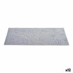 Dessous de plat Argenté Plastique (45 x 0,01 x 30 cm) (12 Unités) Mamm
