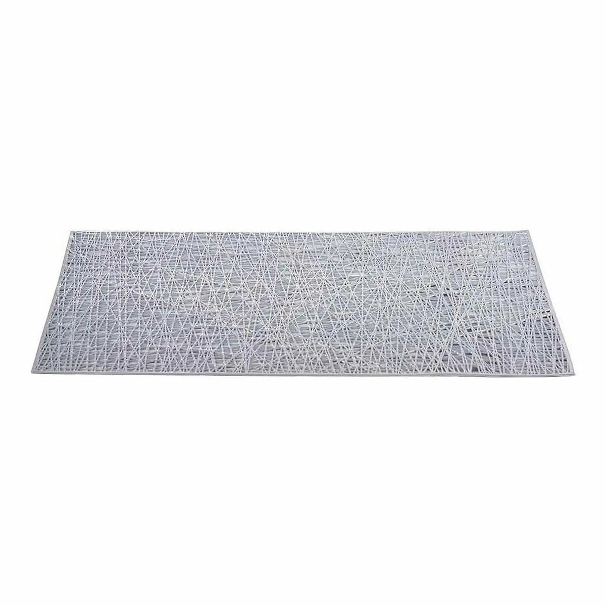 Dessous de plat Argenté Plastique (45 x 0,01 x 30 cm) (12 Unités) Mamm