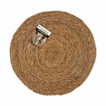 Dessous de plat Privilege Algues marines Marron Ø 30 cm (36 Unités) Mamm