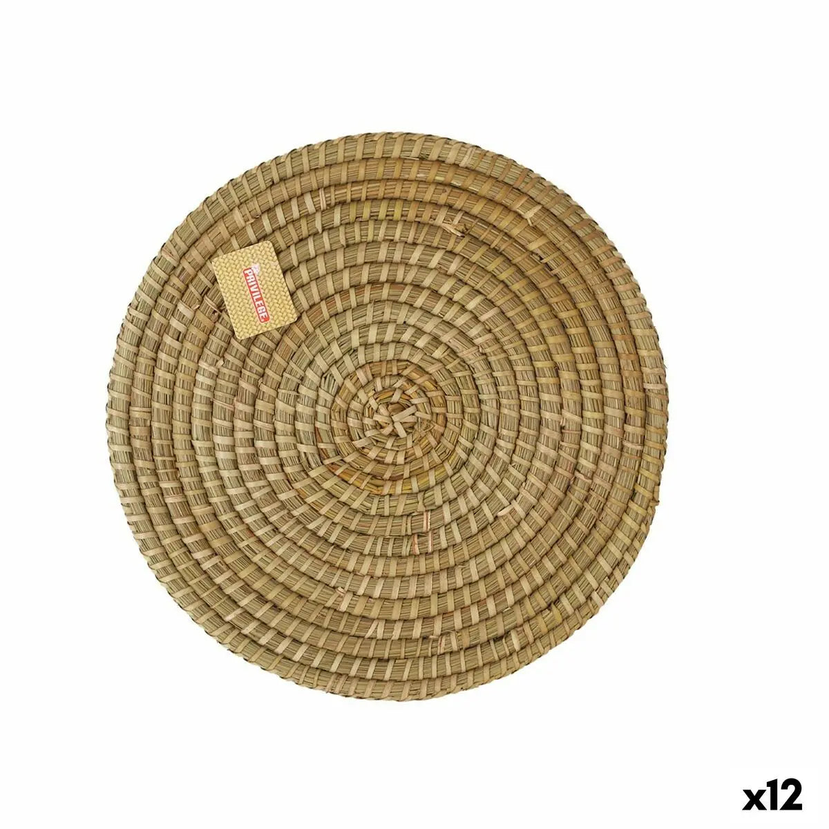 Dessous de plat Privilege Korne Rond osier Ø 40 cm (12 Unités) Mamm