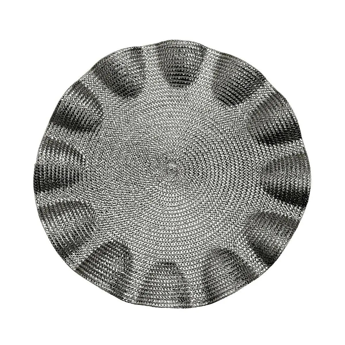 Dessous de plat Versa Argenté Plastique 38 x 38 cm Mamm