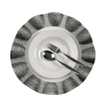 Dessous de plat Versa Argenté Plastique 38 x 38 cm Mamm