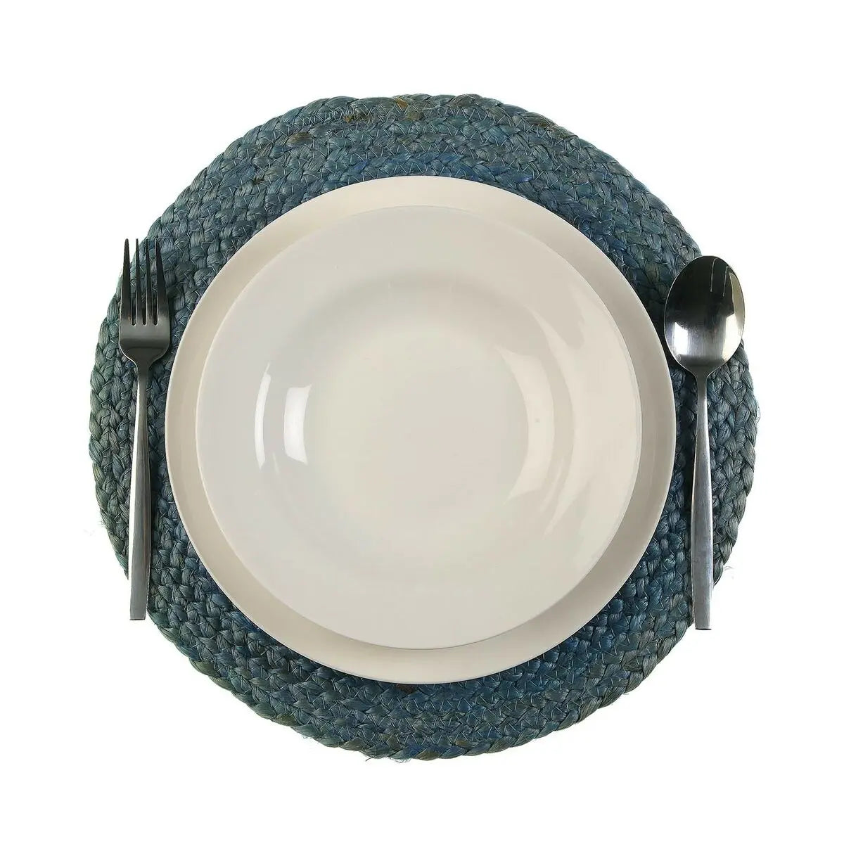 Dessous de plat Versa Bleu 35 x 1 x 35 cm Jute Mamm