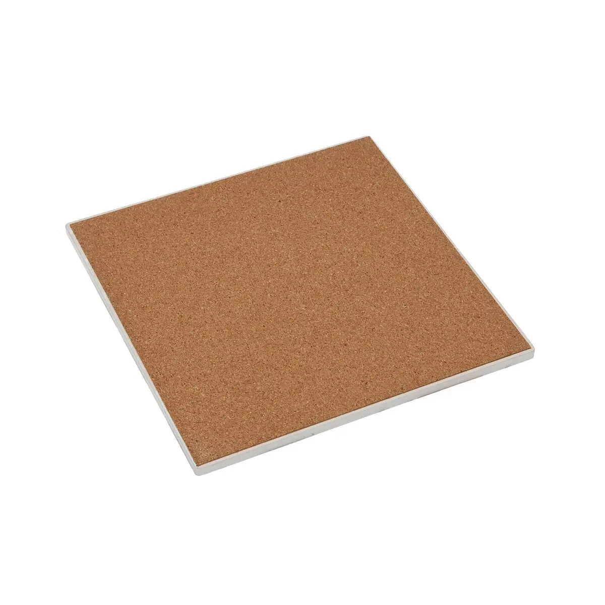 Dessous de plat Versa Bleu Orange Liège Céramique Carrelage 20 X 0,6 X 20 CM Mamm