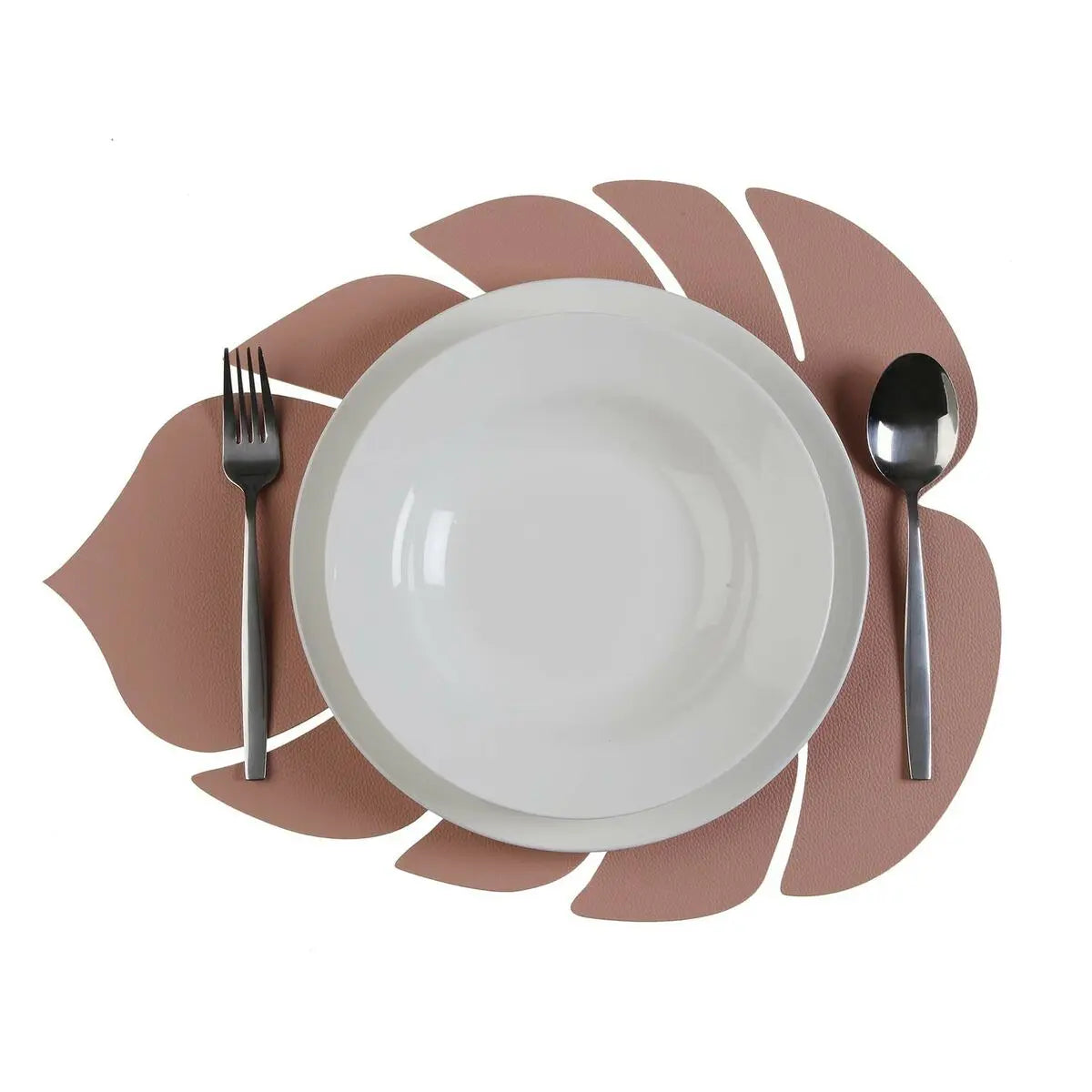Dessous de plat Versa Feuille d'une plante Rose 35 x 44,5 cm Mamm