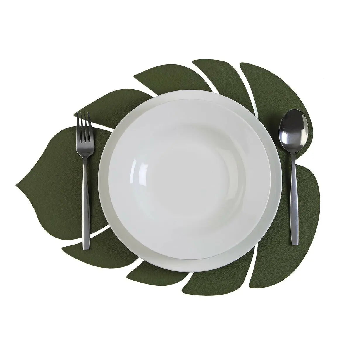 Dessous de plat Versa Feuille d'une plante Vert 35 x 44,5 cm Mamm