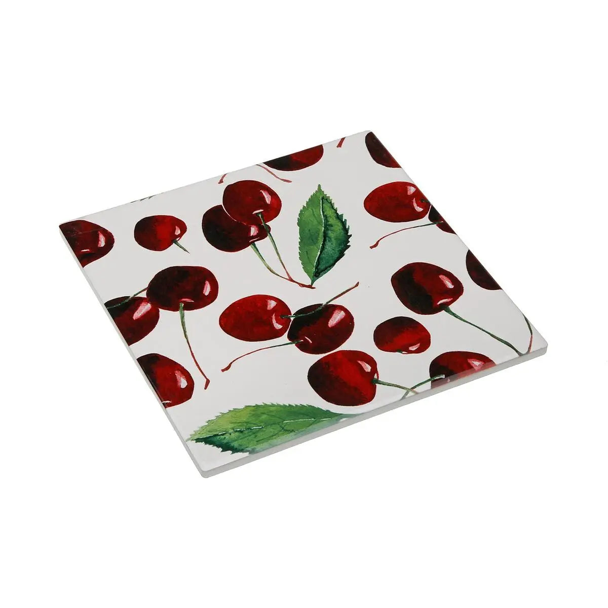 Dessous de plat Versa Liège Céramique Cerises 20 X 0,6 X 20 CM Mamm