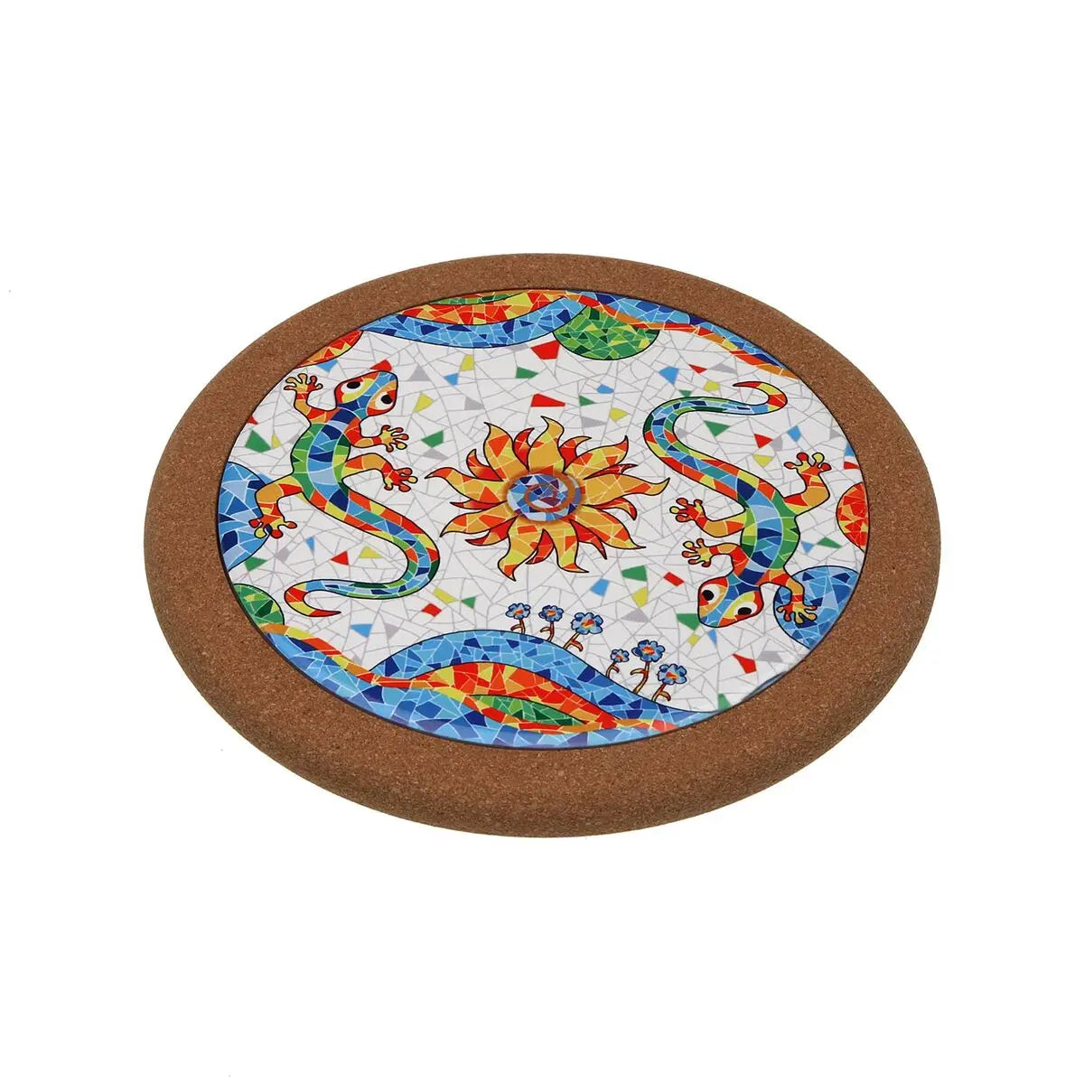 Dessous de plat Versa Liège Céramique Salamandre 20 X 0,6 X 20 CM Mamm