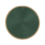 Dessous de plat Versa Vert Jute polypropylène Jacinthe d'eau 38 x 38 cm Mamm
