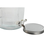 Distributeur d'eau Home ESPRIT Noir Métal Silicone Verre ABS 5 L 19,6 x 23,5 x 40,5 cm Bigbuy
