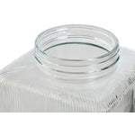 Distributeur d'eau Home ESPRIT Transparent Métal Silicone Verre ABS 3,5 L 19 x 25 x 16 cm Bigbuy