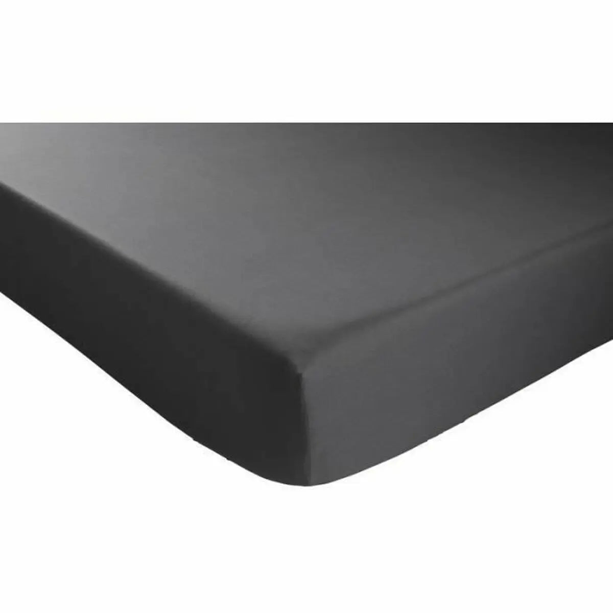 Drap housse DODO 140 x 190 cm Anthracite Bigbuy
