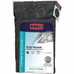 Drap housse DODO 140 x 190 cm Anthracite Bigbuy