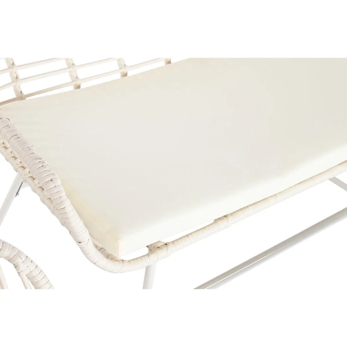 Ensemble Canapé + Table DKD Home Decor Métal rotin synthétique 124 x 74 x 84 cm Mamm