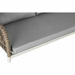 Ensemble Canapé + Table DKD Home Decor Verre rotin synthétique Acier (190 x 190 x 70 cm) Bigbuy