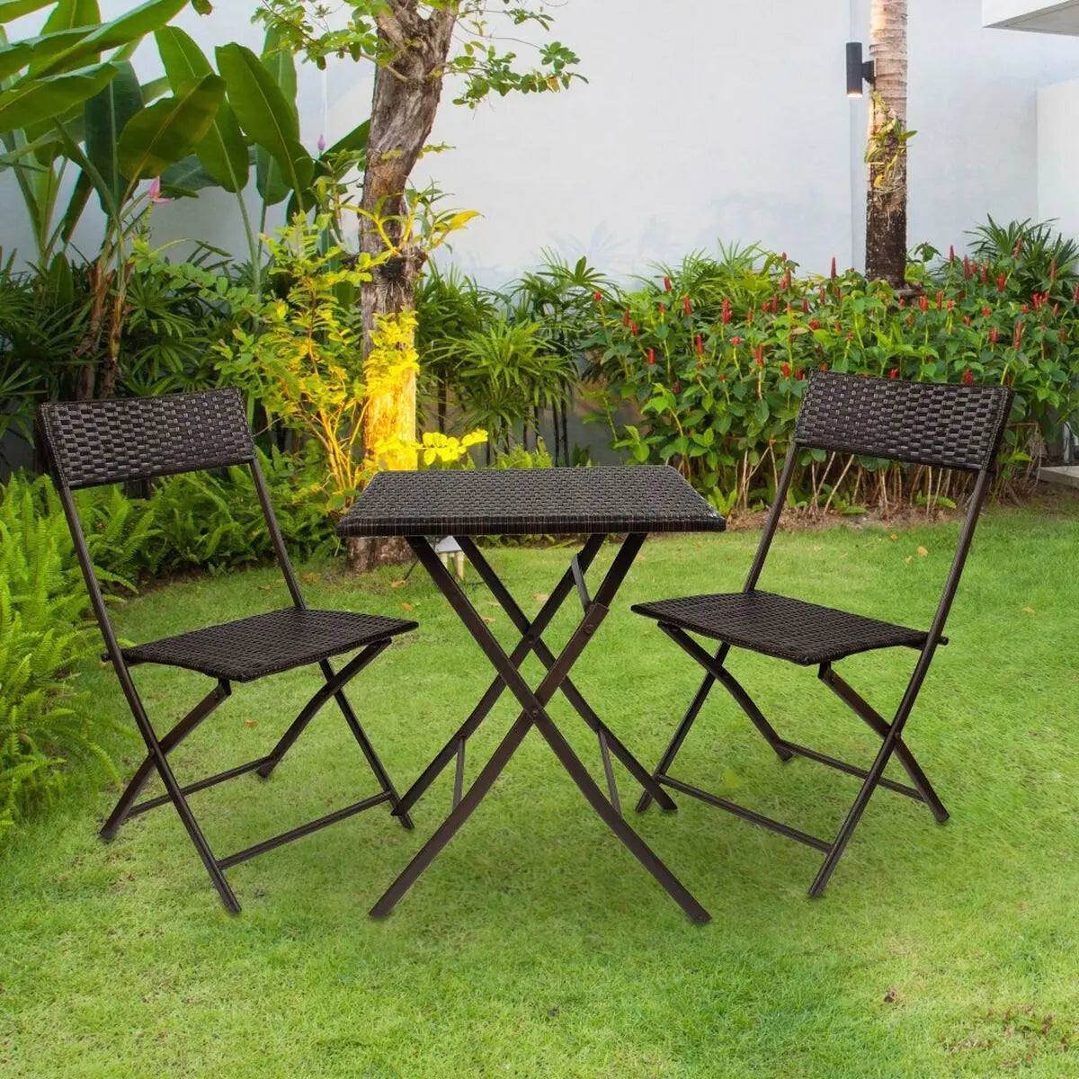 Ensemble Table + 2 Chaises Aktive Bigbuy
