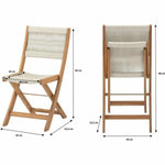 Ensemble Table + 2 Chaises Bigbuy