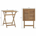 Ensemble Table + 2 Chaises Bigbuy
