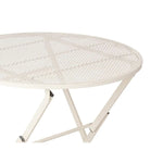 Ensemble Table + 2 Chaises Blanc Bigbuy
