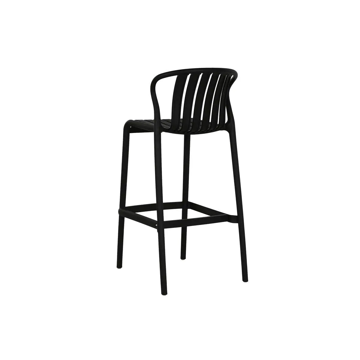 Ensemble Table + 2 Chaises Home ESPRIT Noir Métal polypropylène 60 x 60 x 102 cm Mamm