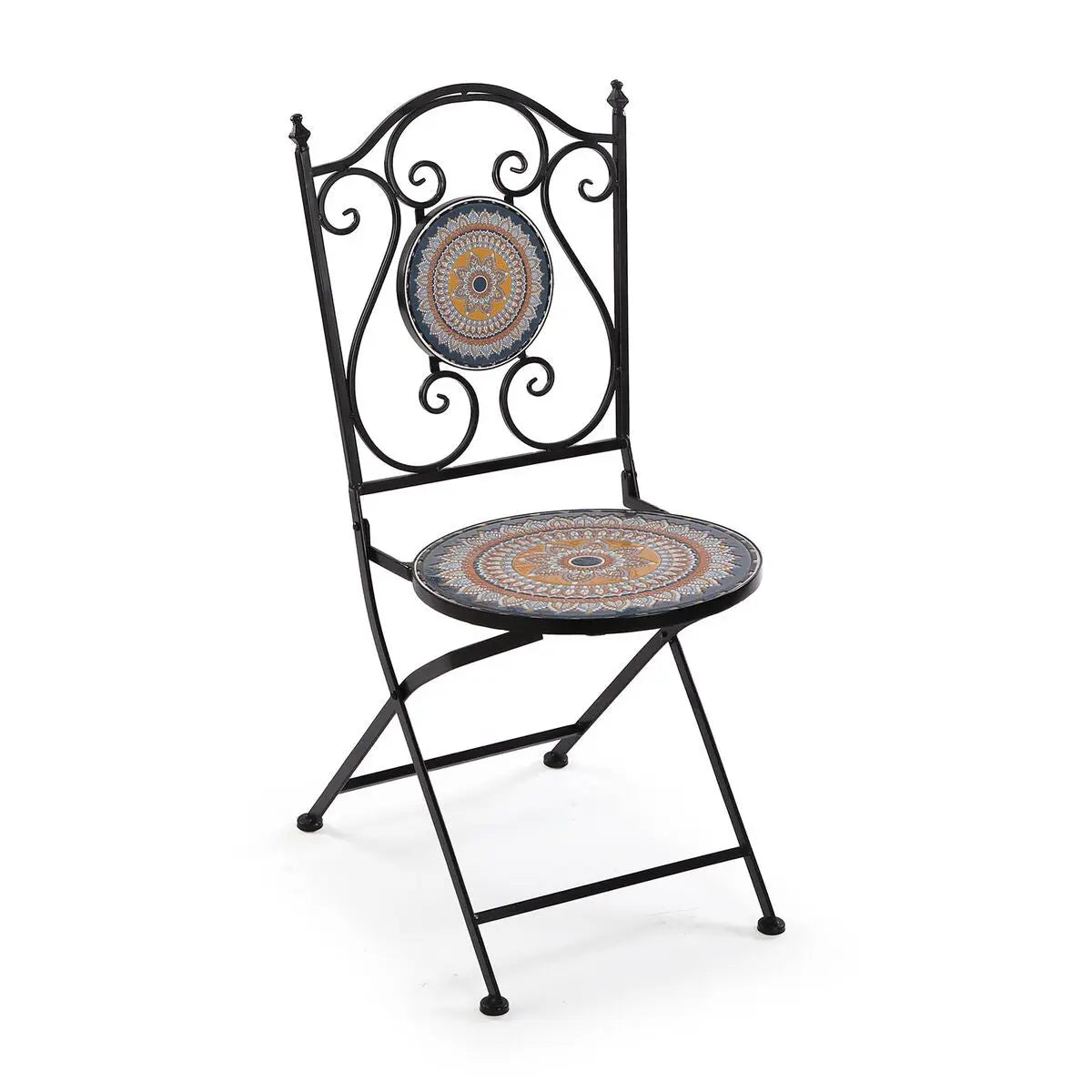 Ensemble Table + 2 Chaises Versa Creta 60 x 71 x 60 cm Bigbuy