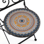 Ensemble Table + 2 Chaises Versa Creta 60 x 71 x 60 cm Bigbuy