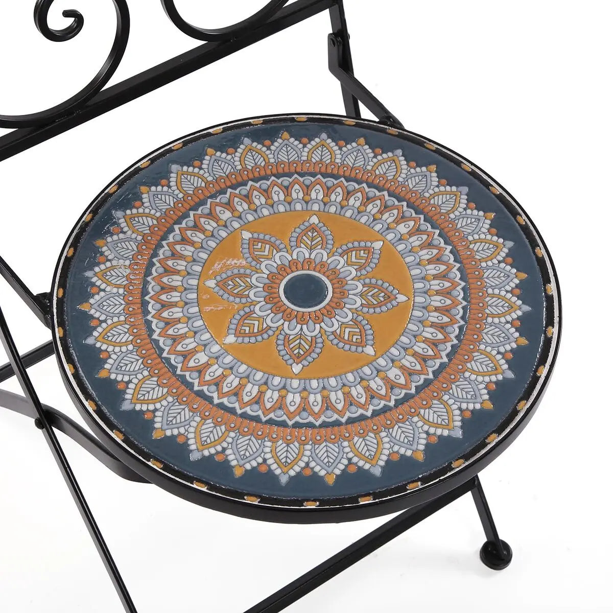 Ensemble Table + 2 Chaises Versa Creta 60 x 71 x 60 cm Bigbuy