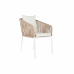 Ensemble Table + Chaises DKD Home Decor Beige 78 cm 163 x 95 x 6 cm Bigbuy