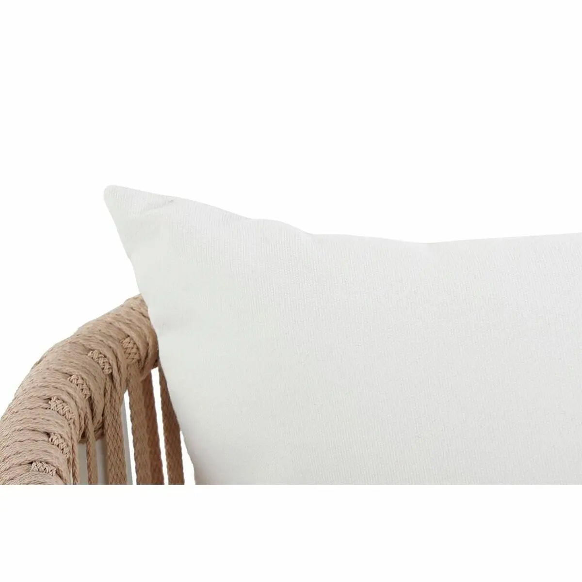 Ensemble Table + Chaises DKD Home Decor Beige 78 cm 163 x 95 x 6 cm Bigbuy