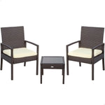Ensemble Table avec 2 Sièges Aktive Bigbuy