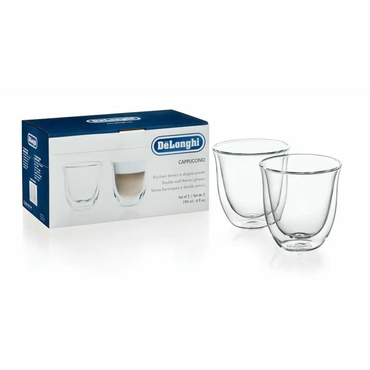 Ensemble de 2 tasses à café De'Longhi 5513214601 2 Pièces Mamm
